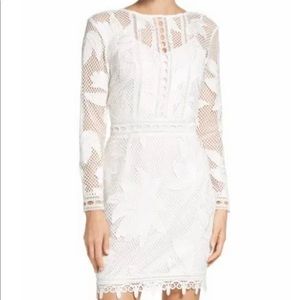 Adelyn Rae Floral Lace Sheath Dress NWOT